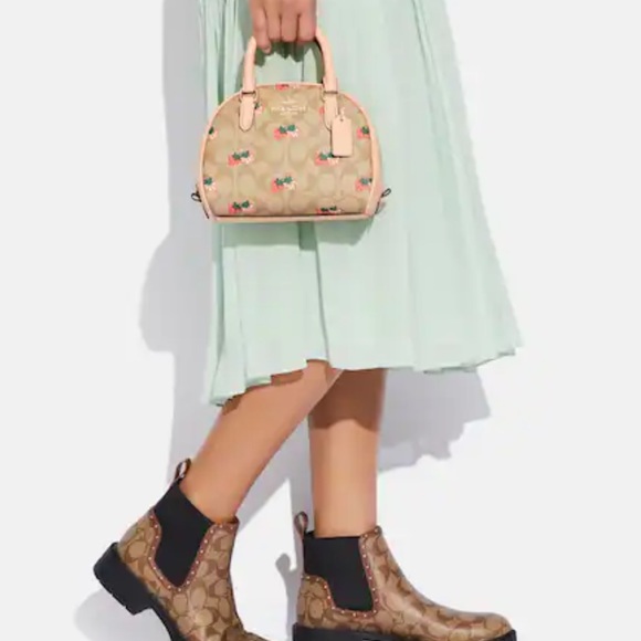 FIRM PRICE Coach Satchel - Picture 4 of 9